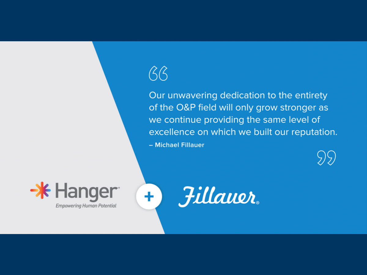 Hanger Completes Acquisition of Fillauer