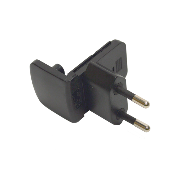 EU plug adapter for internal battery charger
