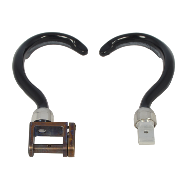 Black Anodized AL Hooks, ETD - Replacement Set