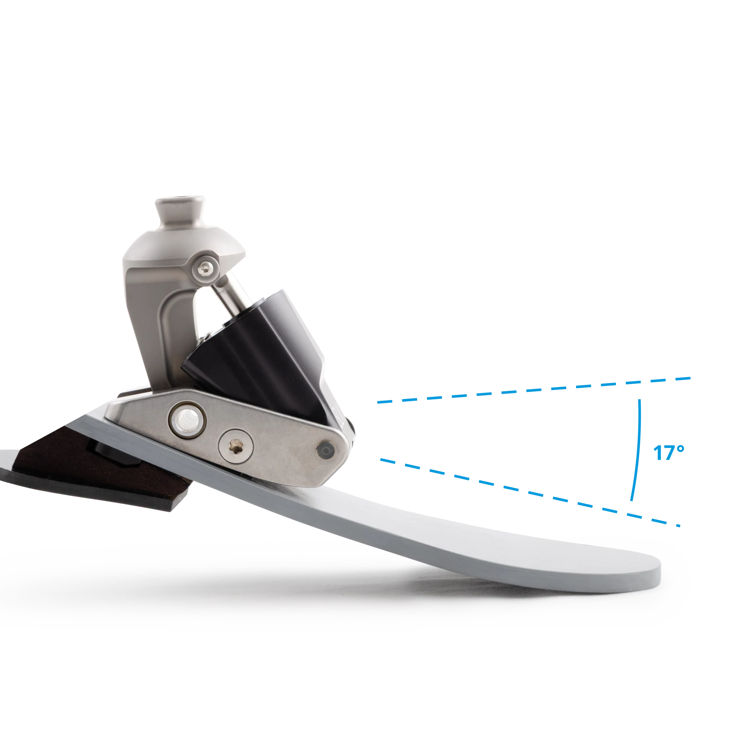 Traverse K2 with 17° range of motion