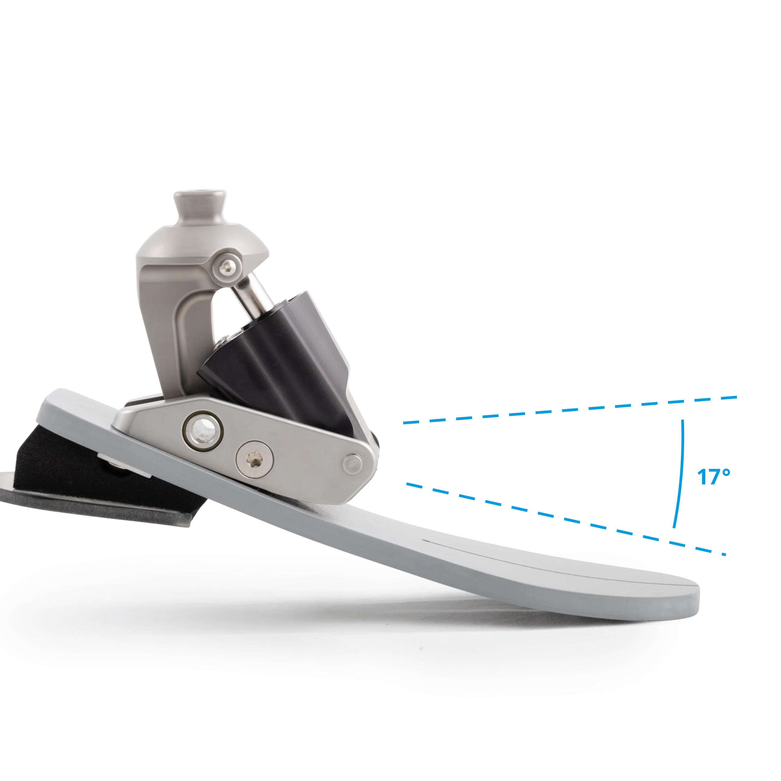 Traverse K2 with 17° range of motion